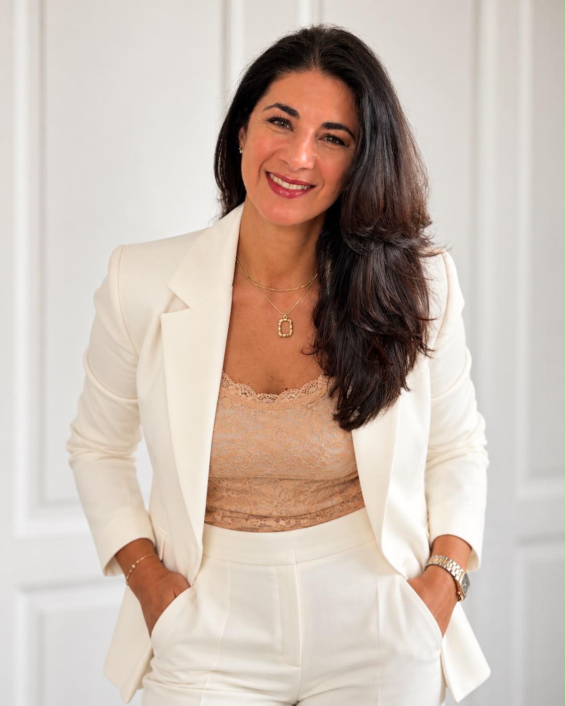 Mariela Guarino, founder of Alkimia, at the Women Who Transform Florida event